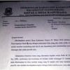 Surat edaran rettribusi desa